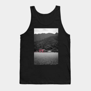 View of Itsukushima Torii gate from the ocean Tank Top